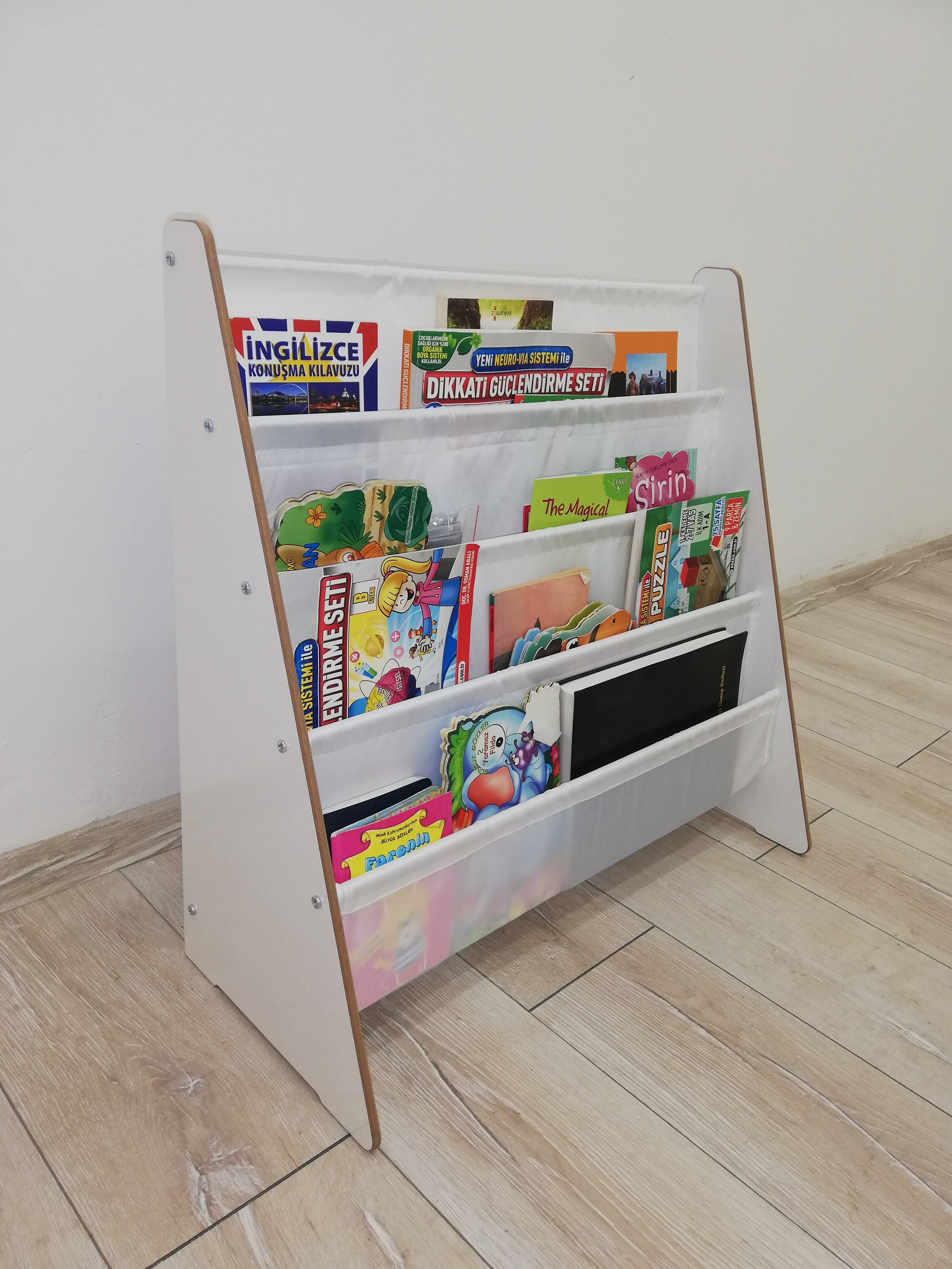 Montessori Wood Children's bookshelf Lightweight anti-tip Children's Bookshelf Best Seller Book Magazine Rack Wooden bookcases