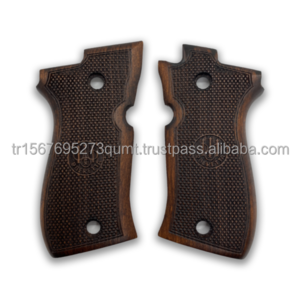 Compatible with Beretta F81 / 84 Shooting Accessories CNC Machined High Precision Grips Handmade Wooden handle grips accessories