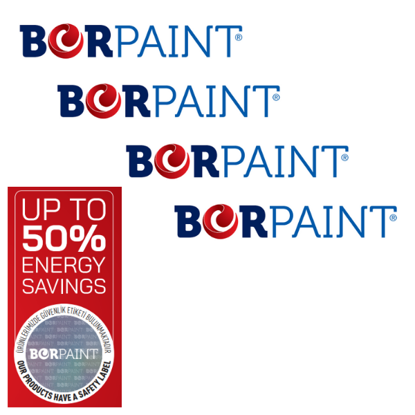 PRIVATE LABEL OEM PRODUCT BORPAINT BOR MINERAL INTERIOR AND EXTERIOR HEAT INSULATION PAINTS