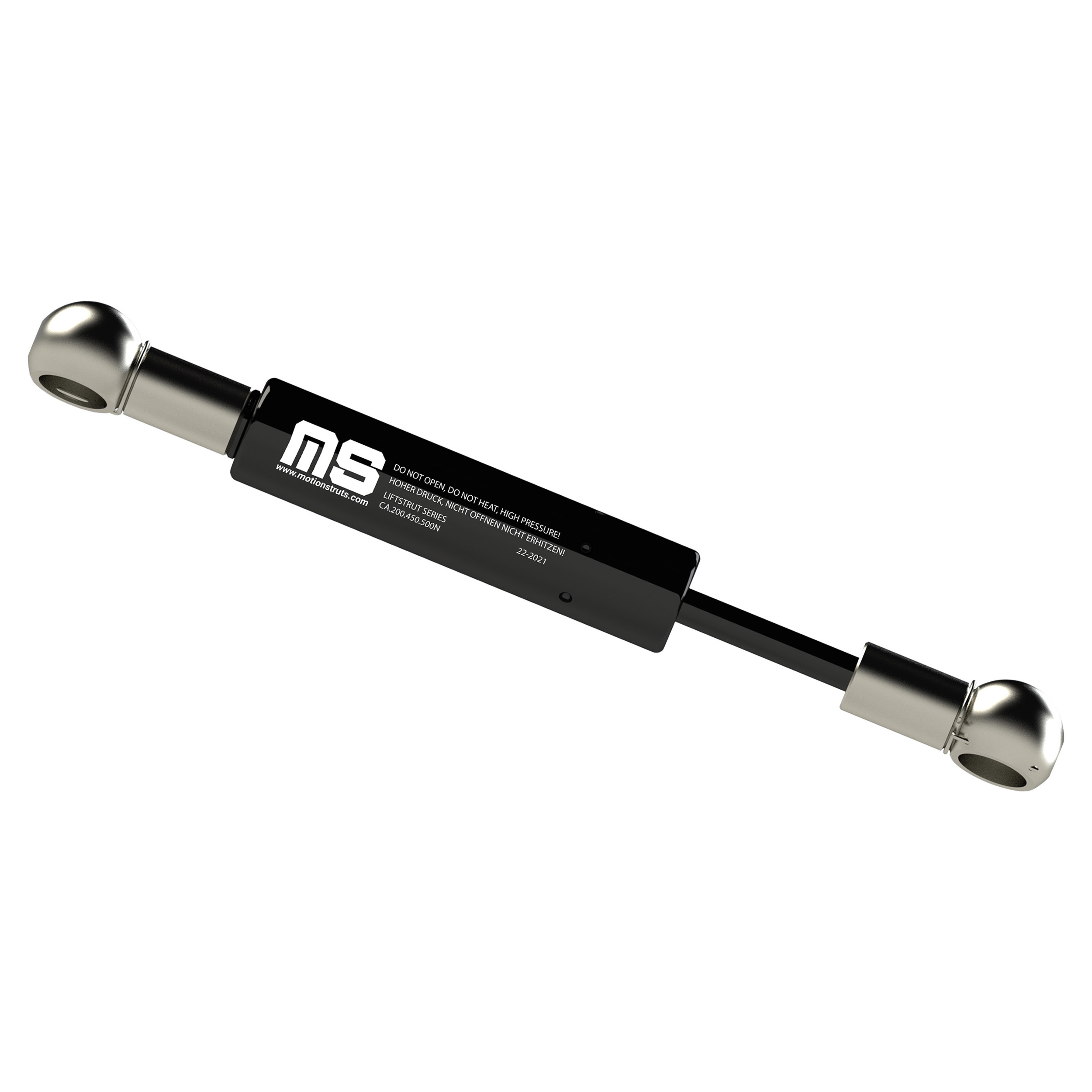 LS14BA-400-917-F1 917 mm Lift Support Gas Strut Lift Assisting Gas Piston for Bed Frame Head Board 400 mm Stroke ISO Certified