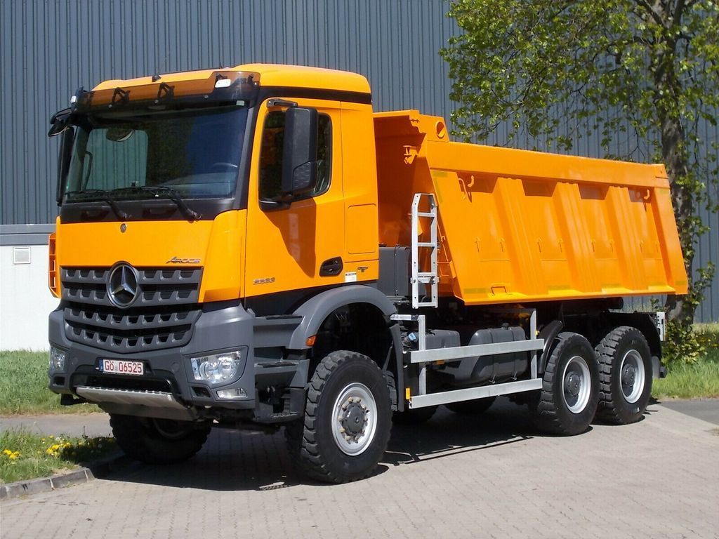 2022 Mercedes Be nz Arocs 3333 6x6 10 Wheel Tipper Truck Actros Mining Dump Truck for Sale Used and New Diesel Engine Unit Gross