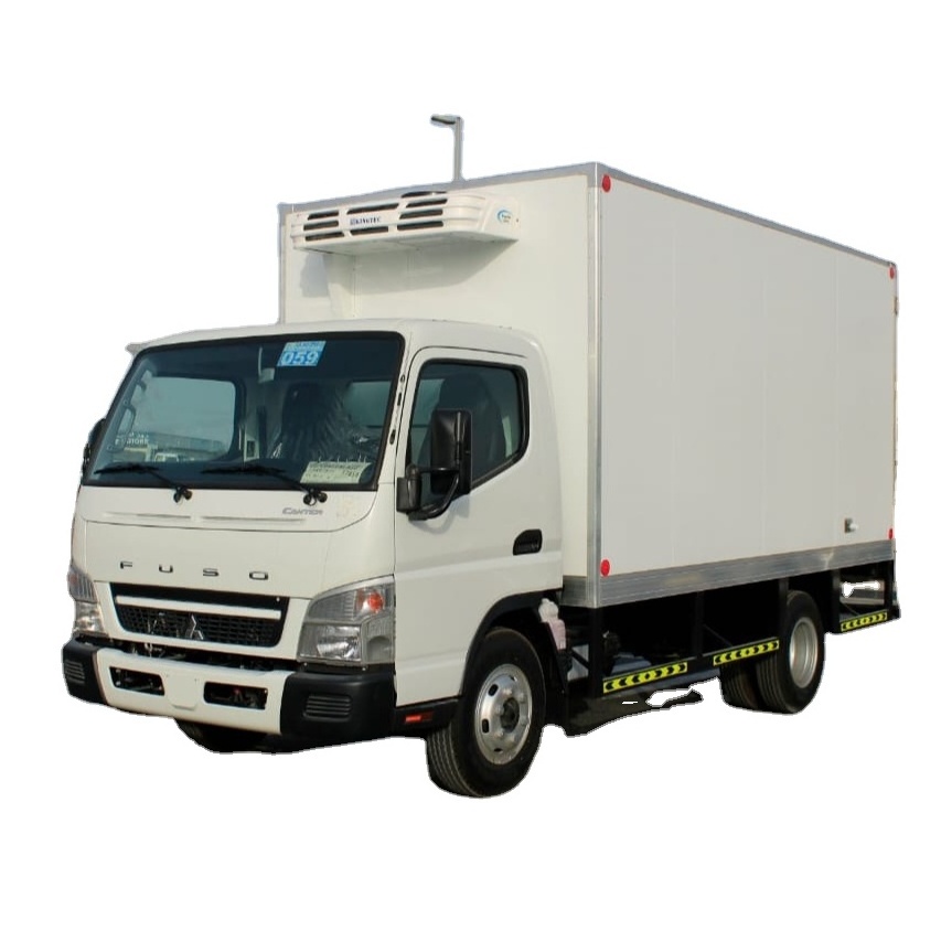 2022 MITSU BISHI CANTER Brand 116HP Light Refrigerated Truck Cargo Truck Japan Diesel Engine Gross Wheel Vehicle Transmission