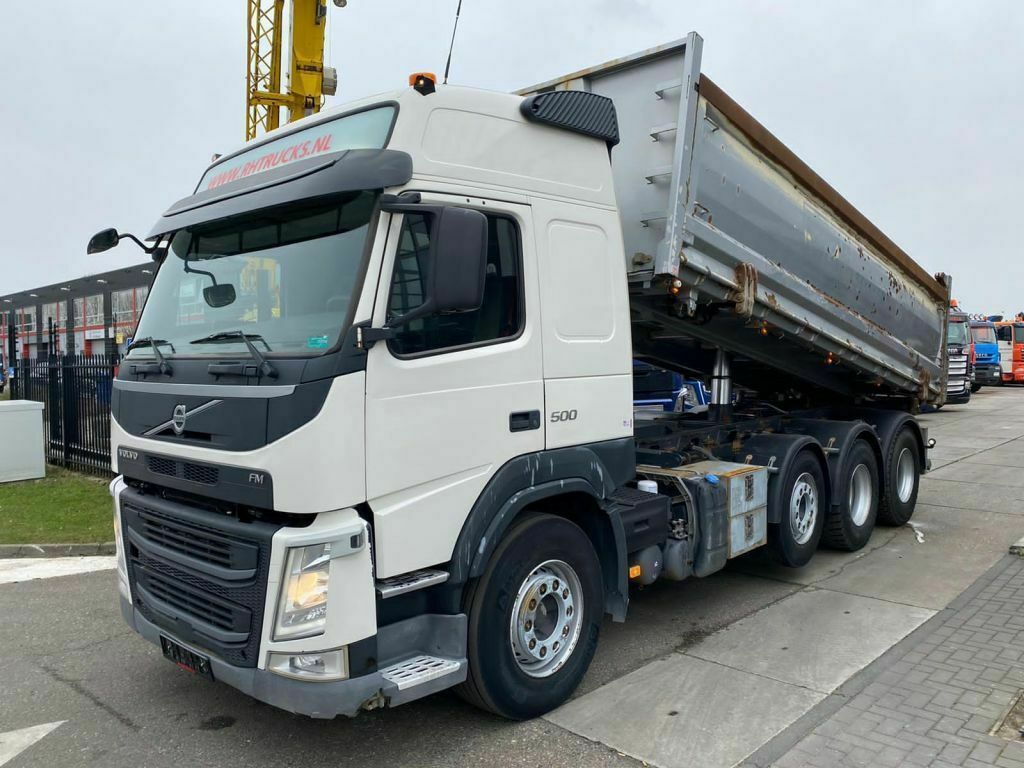 Used 2015 vol-vo FM 500 8x4 Howo Dump Truck Tipper Truck for Sale Price 4x2 6x4 8x4 Diesel Clearance Engine Gross Wheel SHN