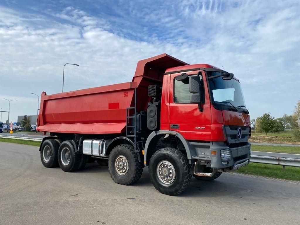 2016 Merc-edes Be-nz Actros 4841 8x8 MP3 Tipper Faw Howo Dump Truck Tipper Truck for Sale Price 6x4 8x4 Diesel Clearance Engine