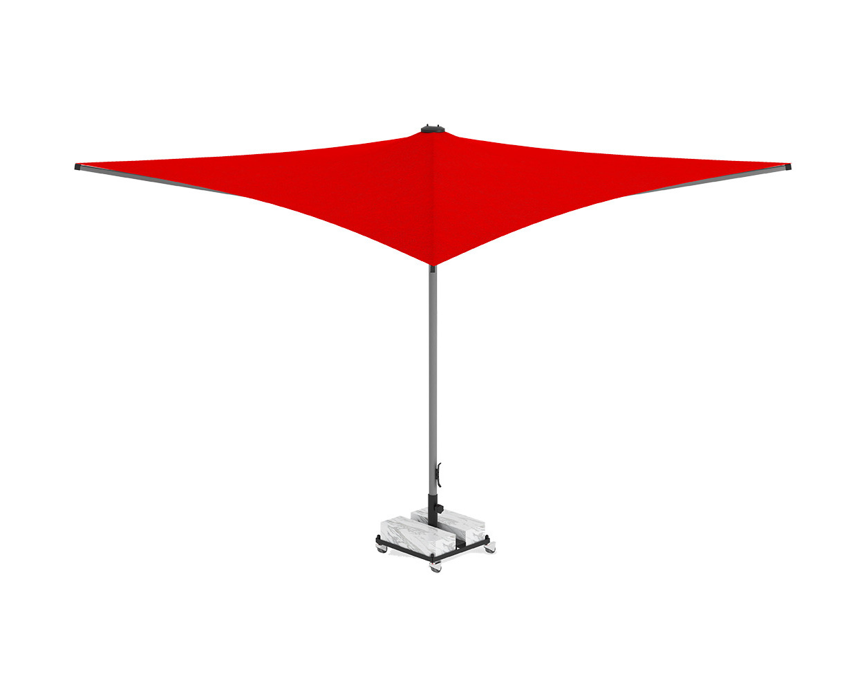 Avocado Butterfly Corded-Roller Square Umbrella 300x300cm High Quality Parasol for Hotel Outdoor Beach Garden Umbrella Parasol