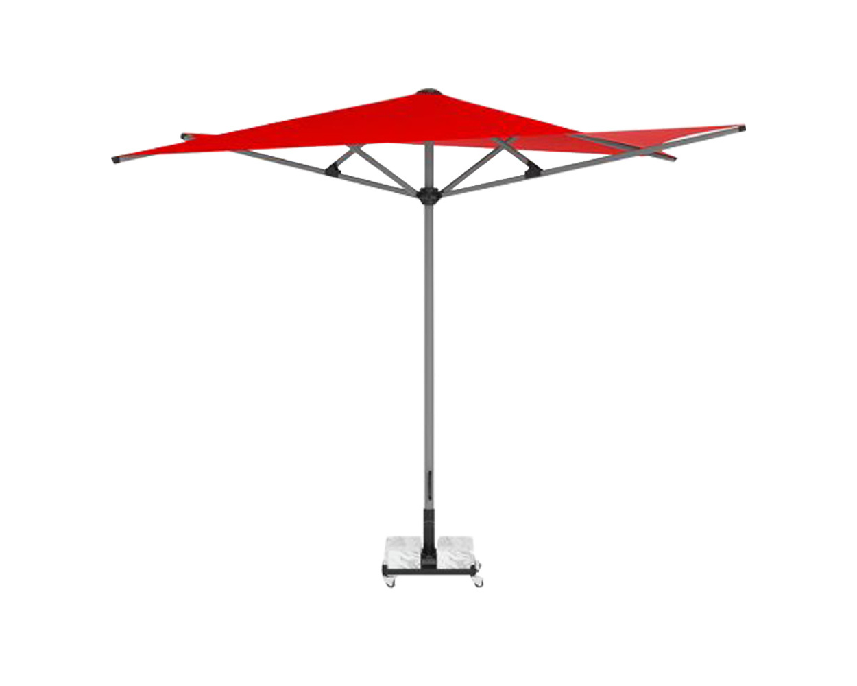 Avocado Butterfly Corded-Roller Square Umbrella 200x200cm High Quality Parasol for Hotel Outdoor Beach Garden Umbrella Parasol