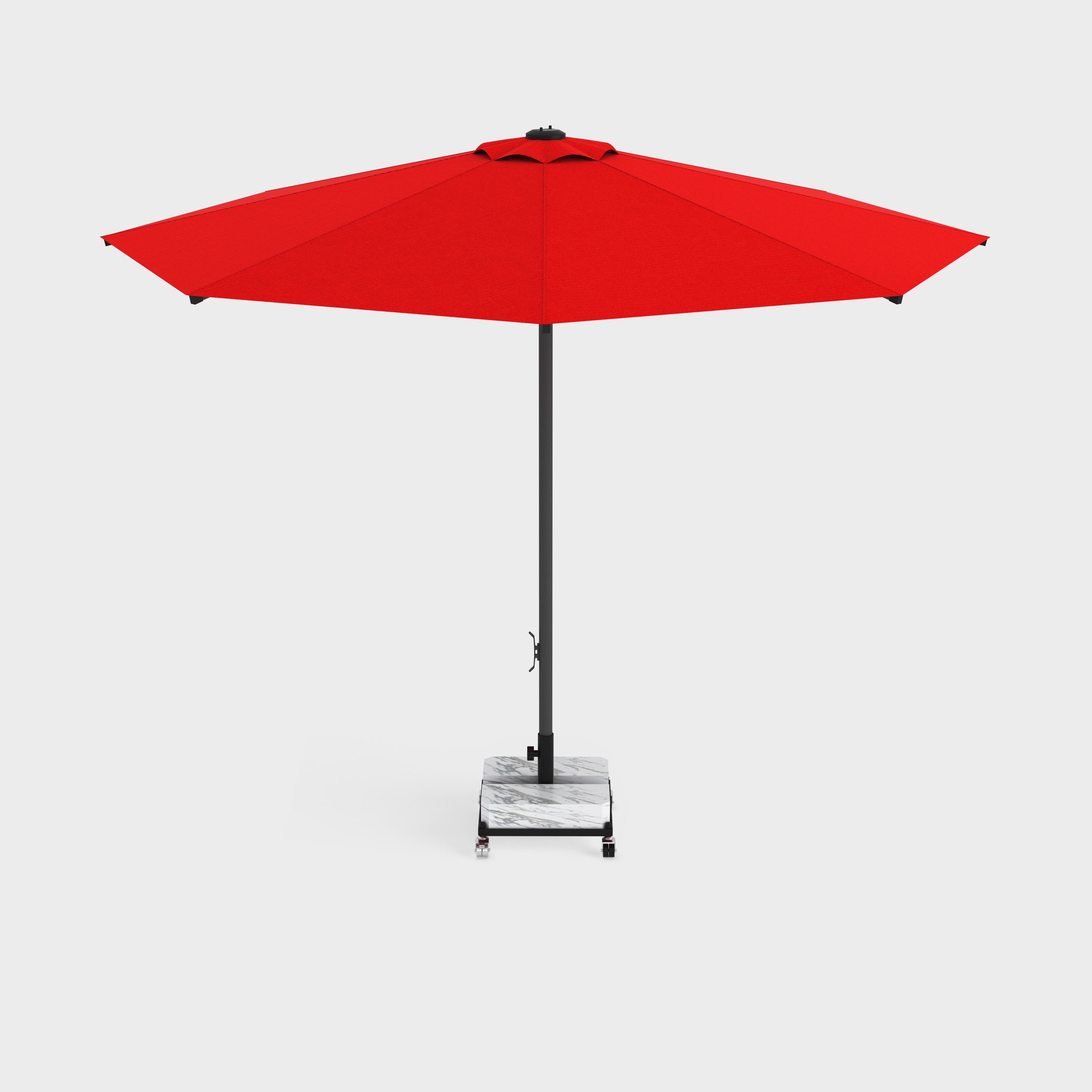 Avocado Classic Corded-Roller Circular Umbrella 300cm High Quality Parasol for Hotel Outdoor Beach Garden Umbrella Parasol