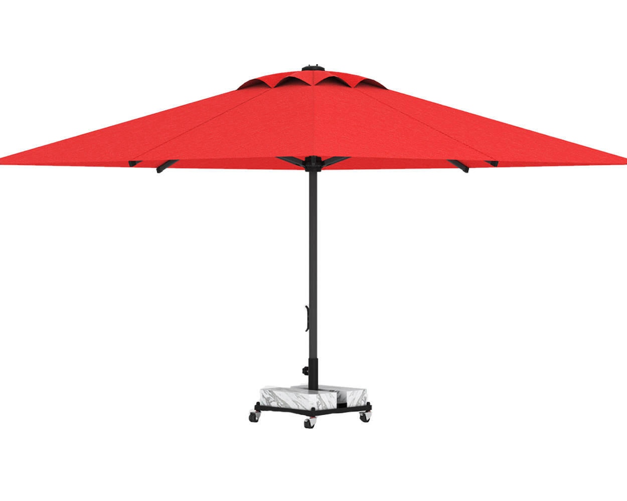 Avocado Classic Corded Rectangular Umbrella 300x400cm High Quality Parasol for Hotel Outdoor Beach Garden Umbrella Parasol