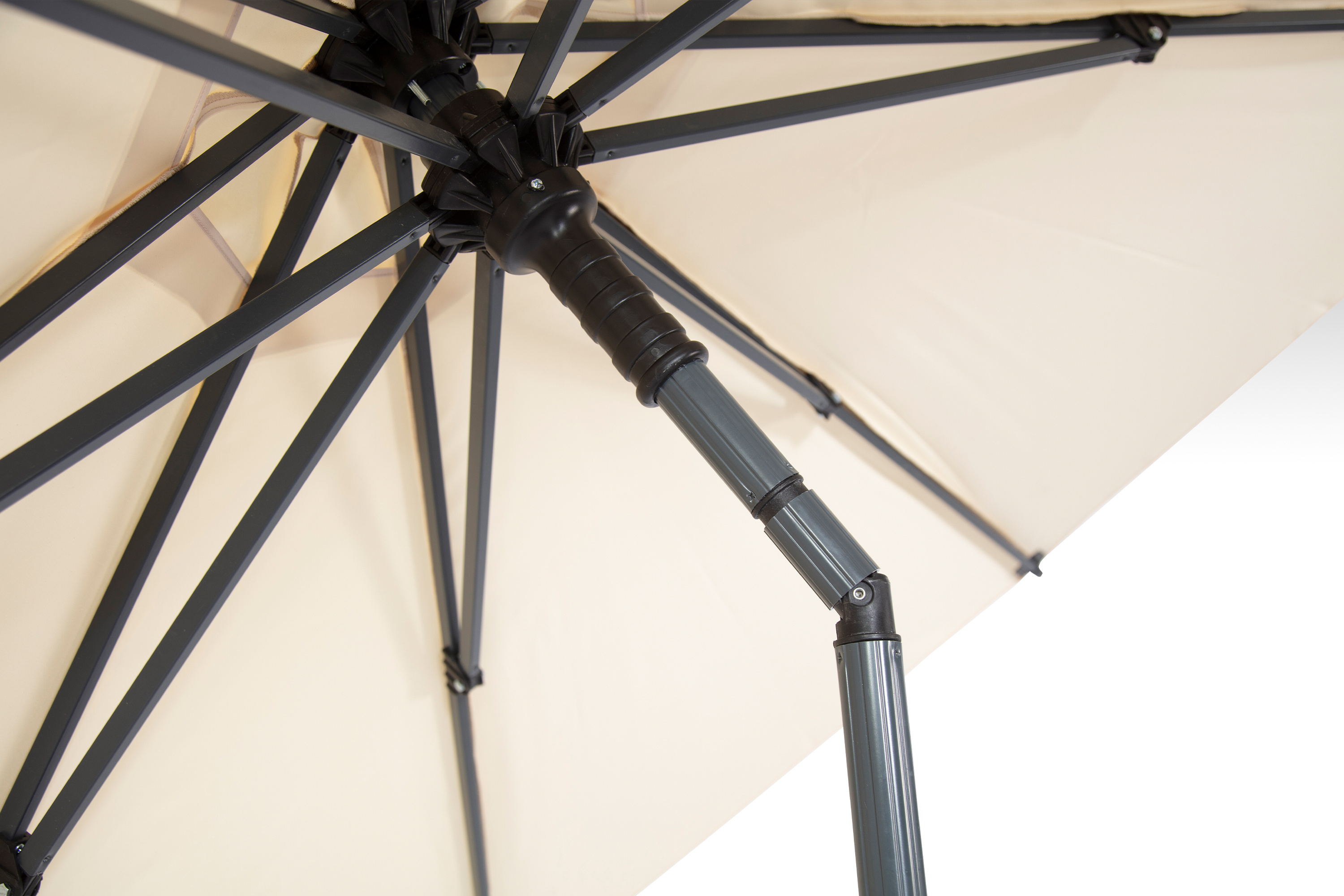 Kiwi Clips Tilt Square Umbrella 200x200cm High Quality Parasol for Hotel Outdoor Beach Garden Umbrella Parasol