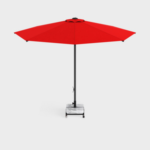 Avocado Classic Corded-Roller Circular Umbrella 350cm High Quality Parasol for Hotel Outdoor Beach Garden Umbrella Parasol