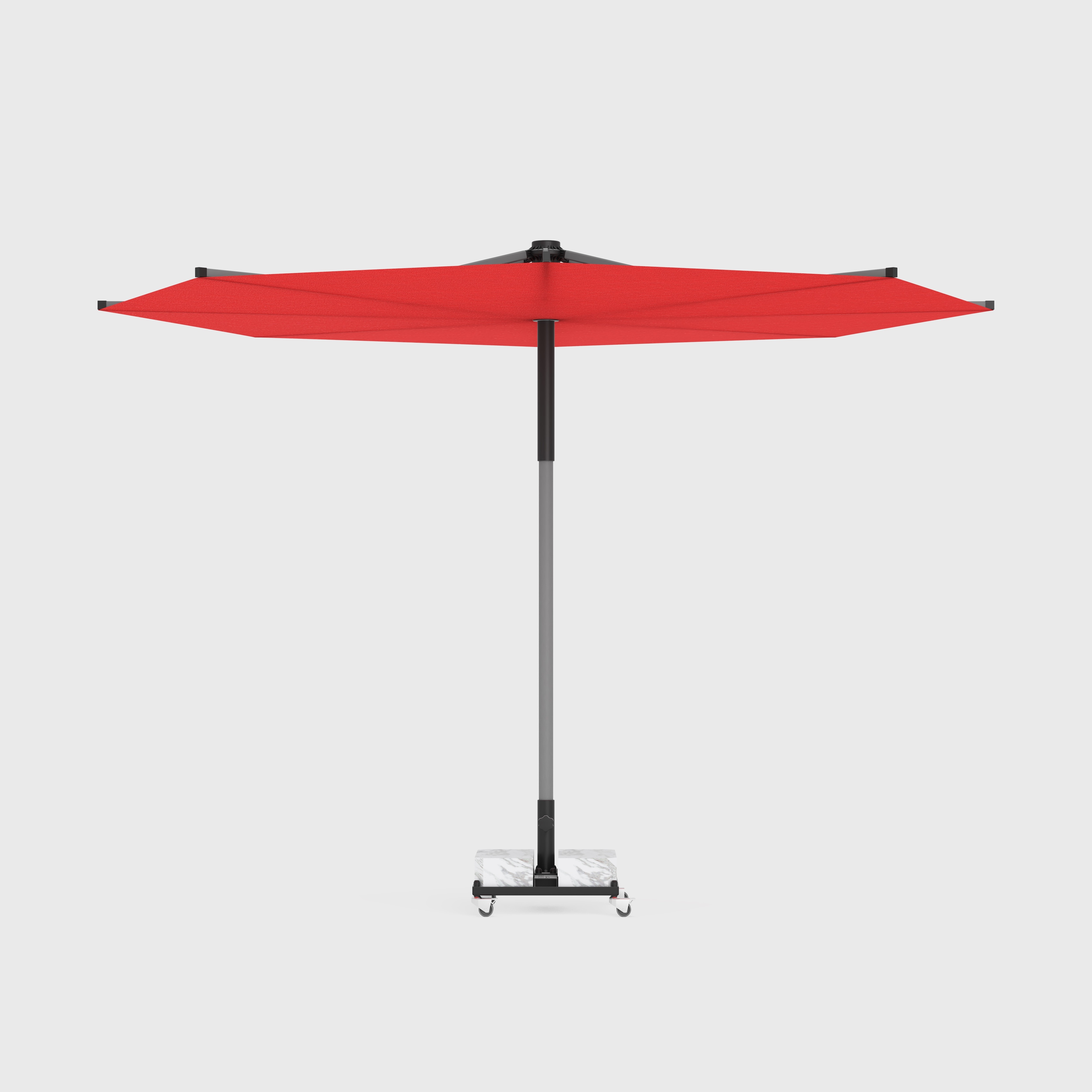 Avocado Lux Clips Circular Umbrella 350cm High Quality Parasol for Hotel Outdoor Beach Garden Umbrella Parasol