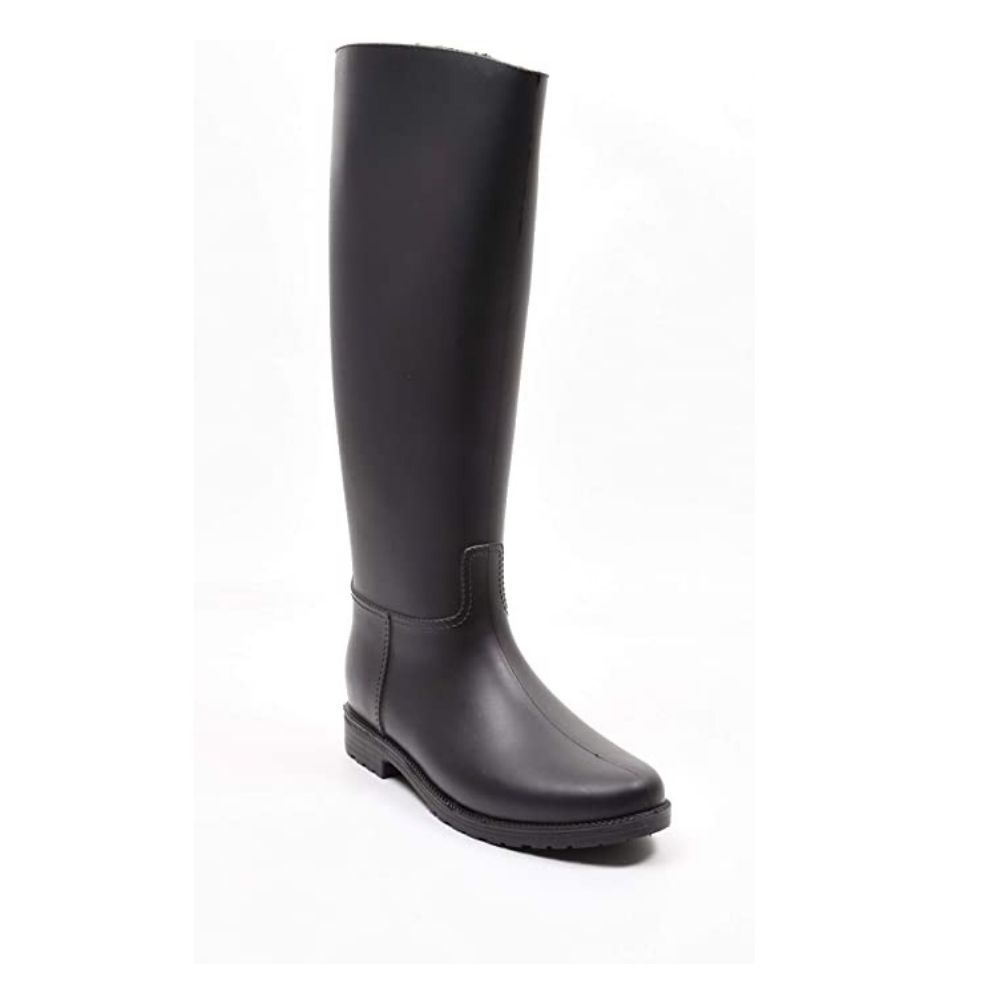 Waterproof Fashion Work Garden Middle Tube Rain Shoes Outdoor Women High Rubber Rain Boots