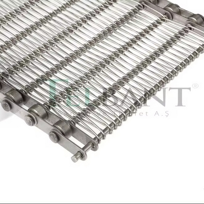 Drying line heavy duty 304 316 stainless steel metal chain driven spiral wire mesh conveyor belt with customized size EU Quality