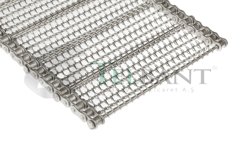 Drying line heavy duty 304 316 stainless steel metal chain driven spiral wire mesh conveyor belt with customized size EU Quality