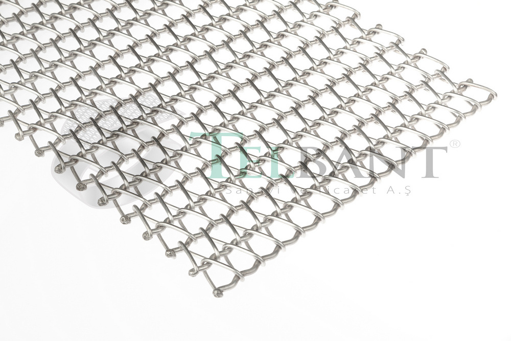 Drying line heavy duty 304 316 stainless steel metal chain driven spiral wire mesh conveyor belt with customized size EU Quality