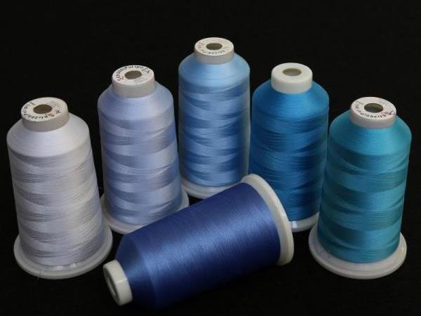 High Quality Polyester Embroidery Thread 150d/2 %100 Polyester Embroidery Yarn 460 colour option