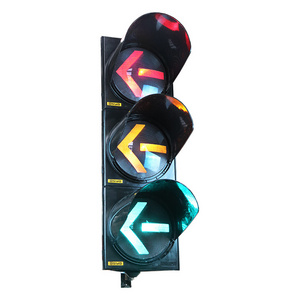 5 mm LED Traffic Light With Arrow Figure 300 mm Diameter Arrow Signal Head 30 cm Triple Signal Head