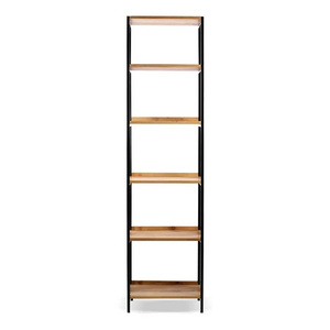 Bookcase with 6 shelves Small Diagonal Elegant and Functional Bookcase Models modern open shelf bookcase 60x35x220 cm