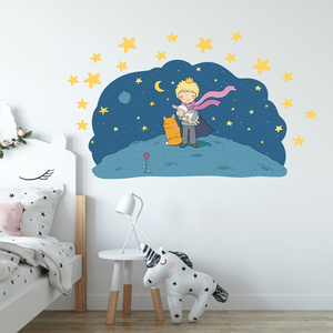 Little Prince Wall Sticker Set Decorative Sticker Children Room Sticker Baby Nursery Playroom Wall Decoration for Kid room