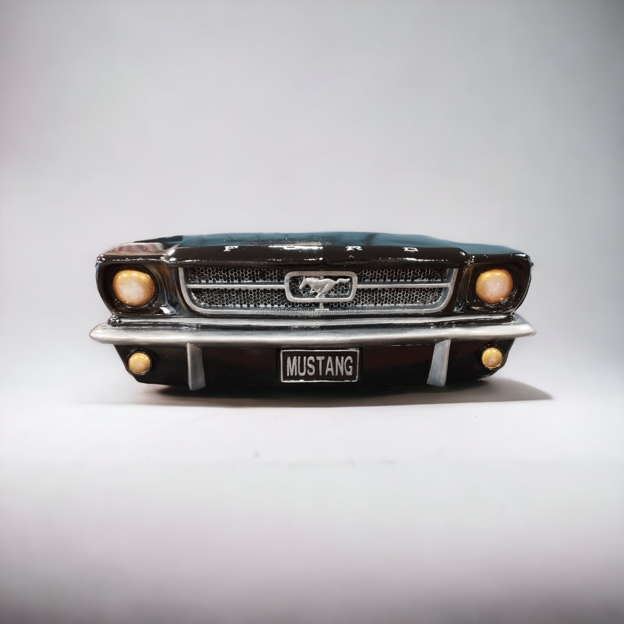 Ford Mustang Wall Sculpture 3D Wall Art Car Sculpture Home Office Restaurant Car Gallery Wall Decor Art Objects Shelf Decor