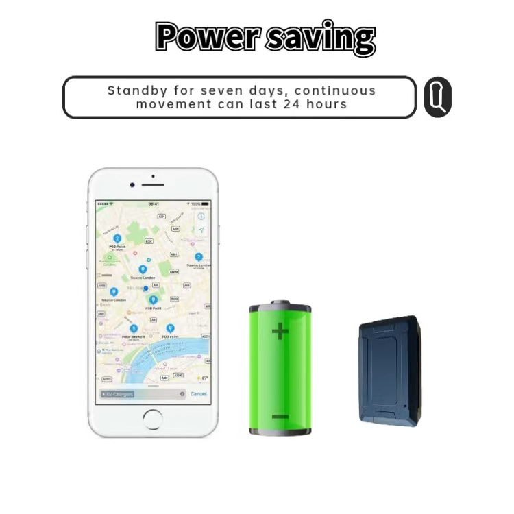 Mini rechargeable strong magnetic GPS tracker SOS PAD tracking device for vehicle / car / personal tracking and positioning syst