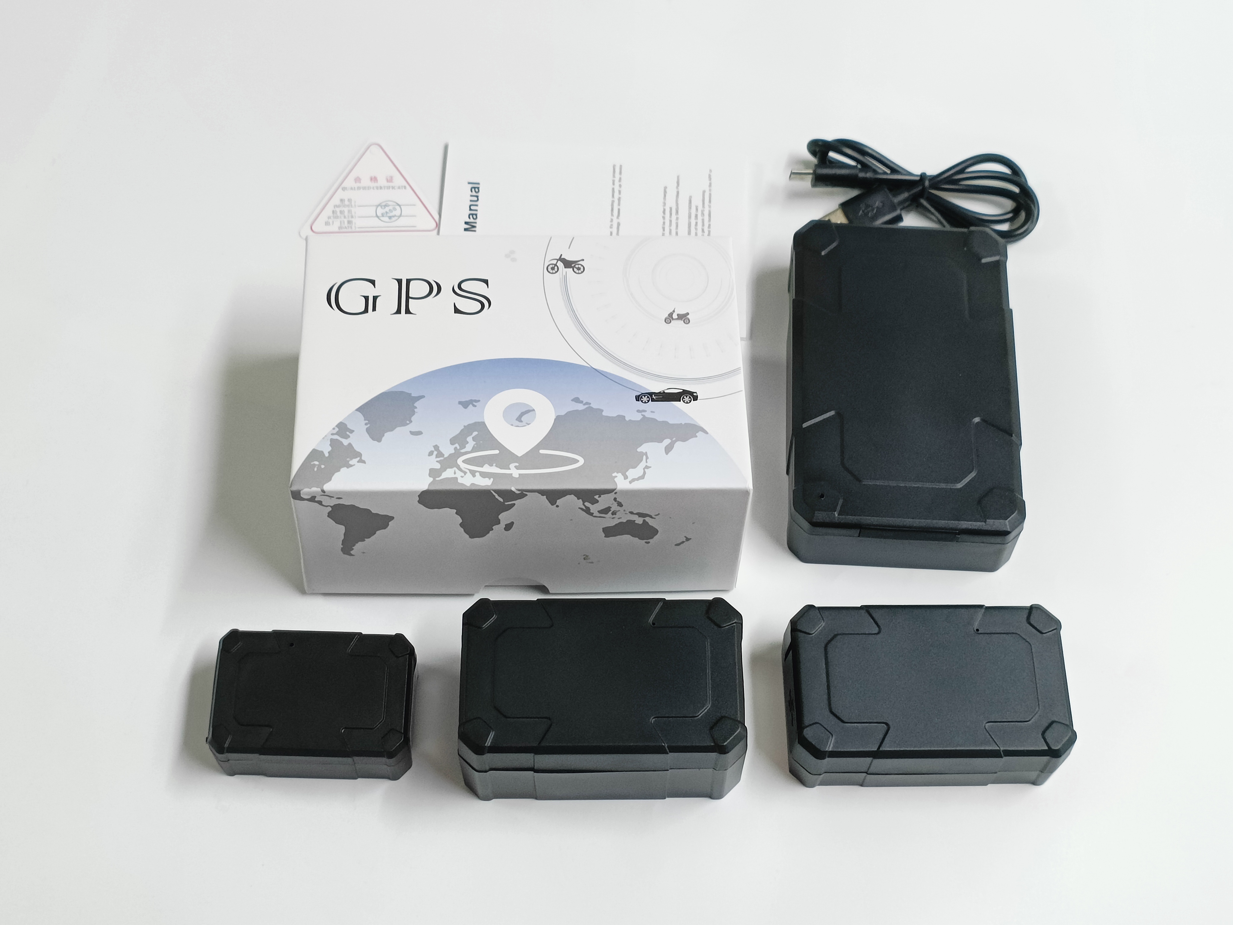 Multifunctional Rechargeable Mini Car GPS Tracker Portable Tracking Device Long Standby GPS for Car Fleet Management