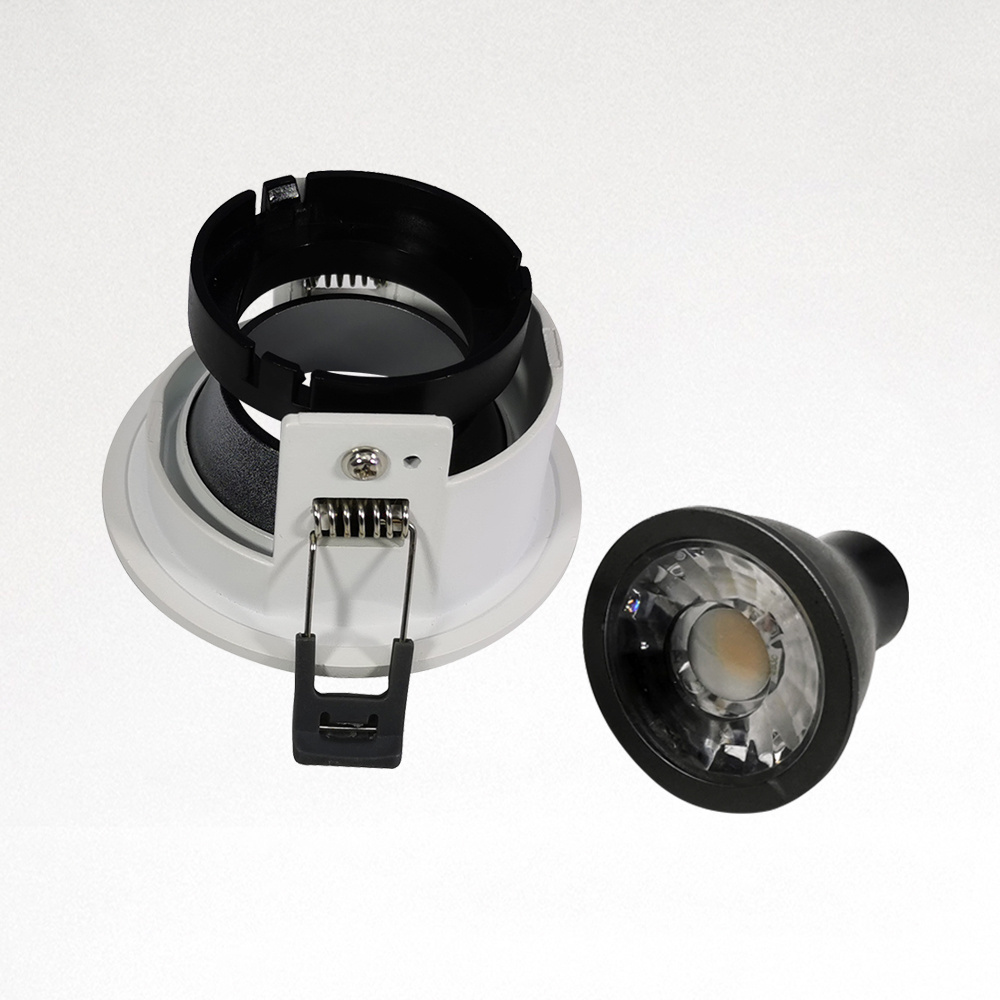 Recessed Ceiling LED Lighting Fixtures For GU10 And MR16 Bulbs