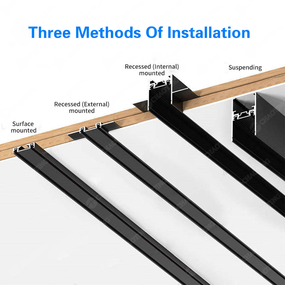 Hotsale Shops Design 10W 20W 30W High Lumen Black Linear Led Track Light Adjustable Led 26 DC 48V Ultrathin Magnetic Track Light