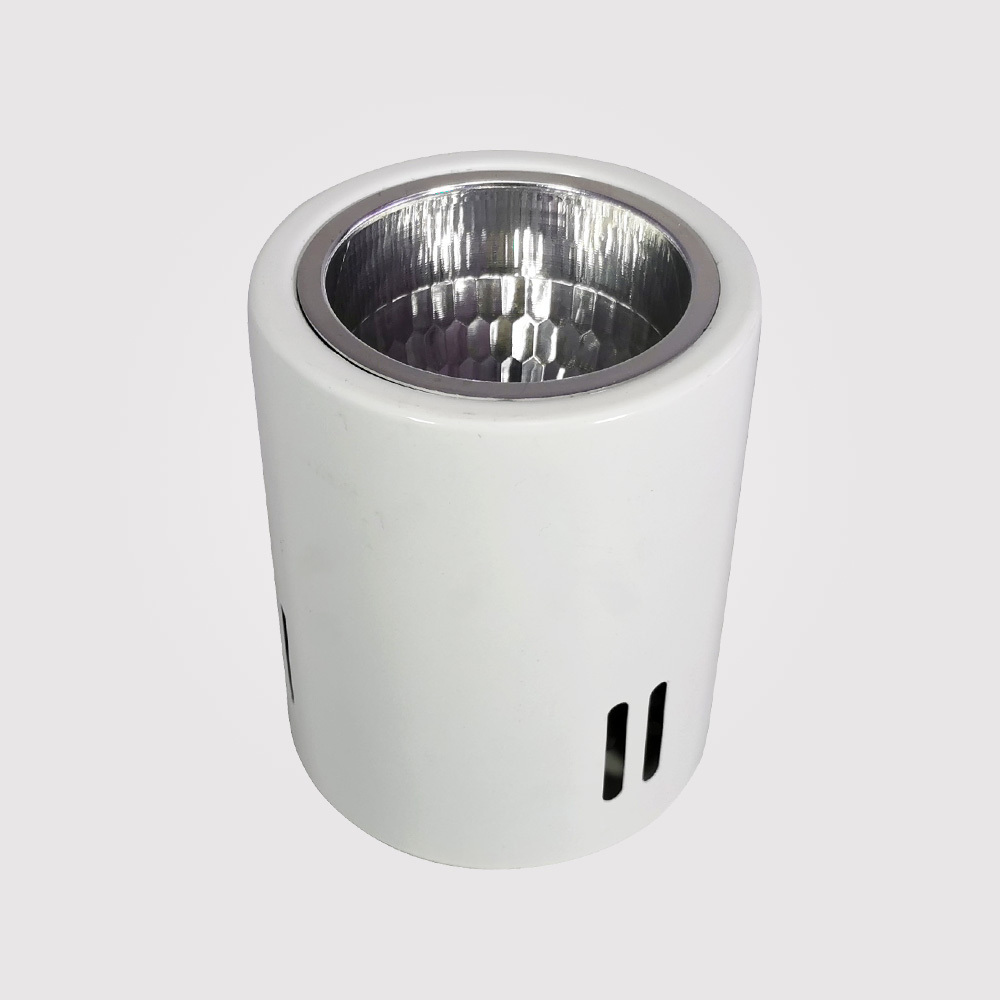 White Aluminum Surface Mounted 3 Inch LED Down Lights For Ceiling