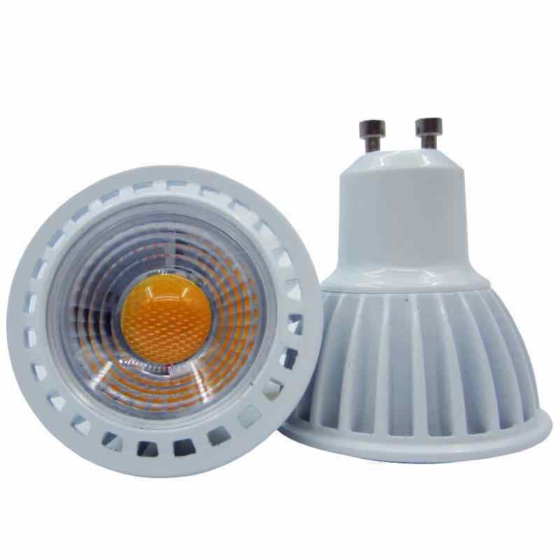 5W GU10 COB MR16 LED Bulbs For Commercial And Residential Lighting Application