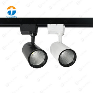 Wholesale Commercial 24W 32W 40W Cob Recessed Surface Mounted Adjustable Sand Black Sand White Spot Light Systemled Track Lights