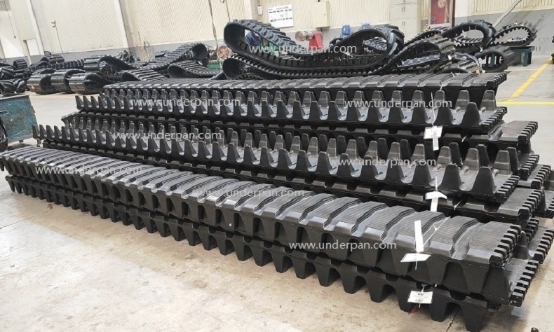 New 12x6x(27-33) Over-The-Tire Skid Steer Rubber Track Matched for Bobcat Mustang Daewoo Thomas Volvo Machinery Repair Shops