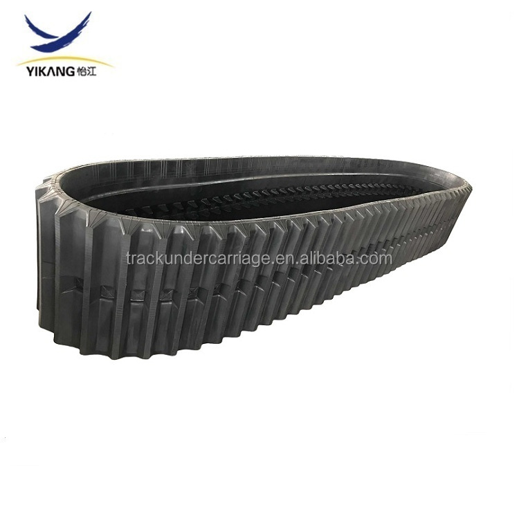 800x125x80 rubber track for Morooka MST2000 crawler tracked dumper rubber track undercarriage parts