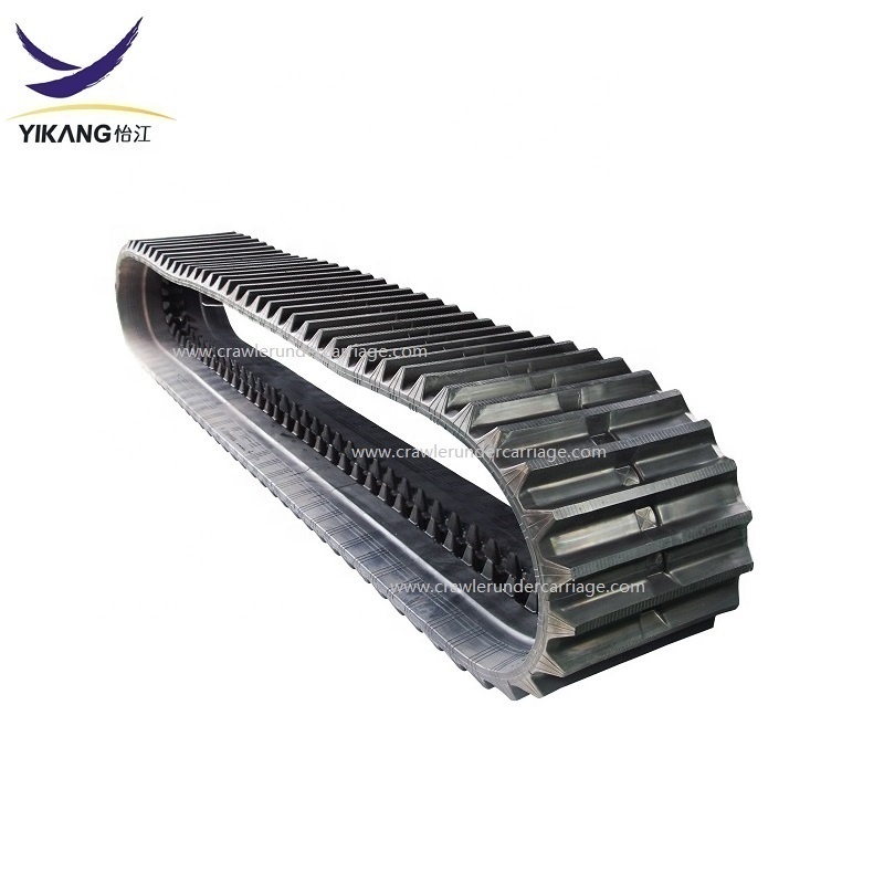 700x100x98 rubber track for Morooka  MST1500 dumper undercarriage spare part Morooka MST serials for low price and high quality