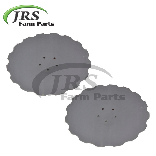 High Quality Carbon Steel Notched or Serrated Disc Harrow in MATT Finish used in Farms for Cultivator Tiller Implements