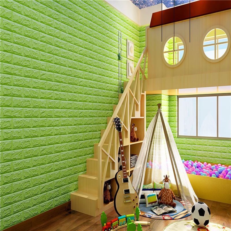 papel parede 3d/pe eva foam wallpaper 3d brick wall panels