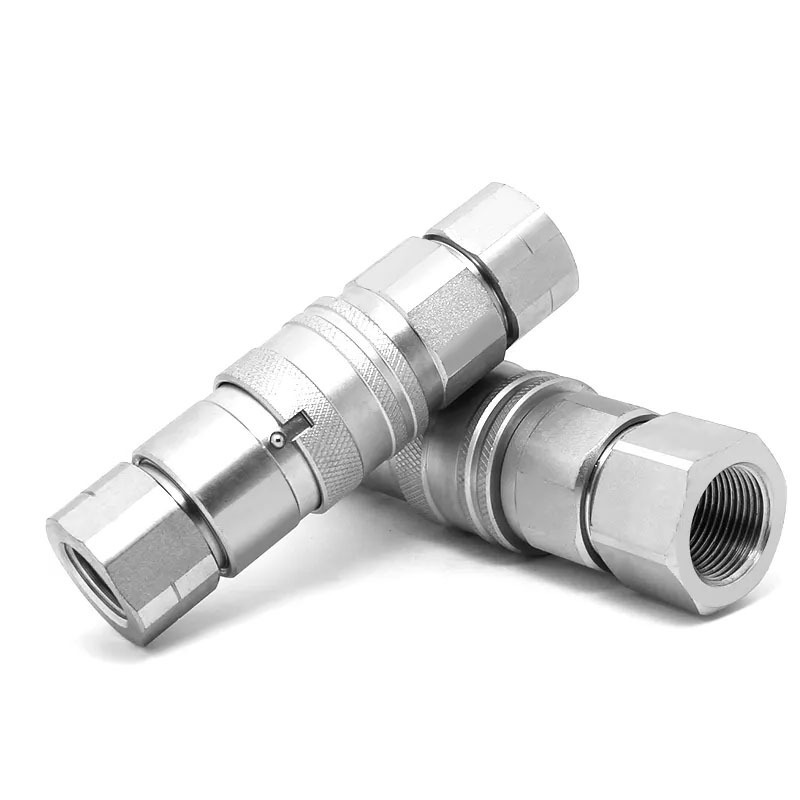 Factory Sale Various 1/4 size Non-Valve series BSP/NPT Thread fluid coupling &brass quick connect water hose fittings