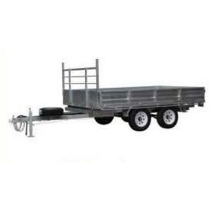 Multi Purpose Pull Behind Farm Trailer Metal Trailer Off Road Atv Galvanised Trailer With Low Moq