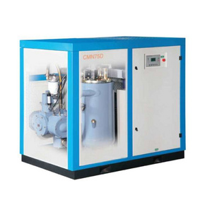 7.5 kw 11 kw 15 kw Oil lubricated  portable type screw air compressor with air tank, air dryer