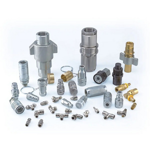 Factory Sale Various 1/4 size Non-Valve series BSP/NPT Thread fluid coupling &brass quick connect water hose fittings