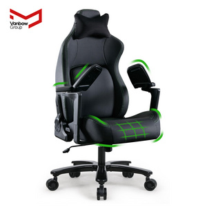 VANBOW Big and Tall Large Size Ergonomic Heavy Duty Gaming Chair for Adults Widen Metal Base