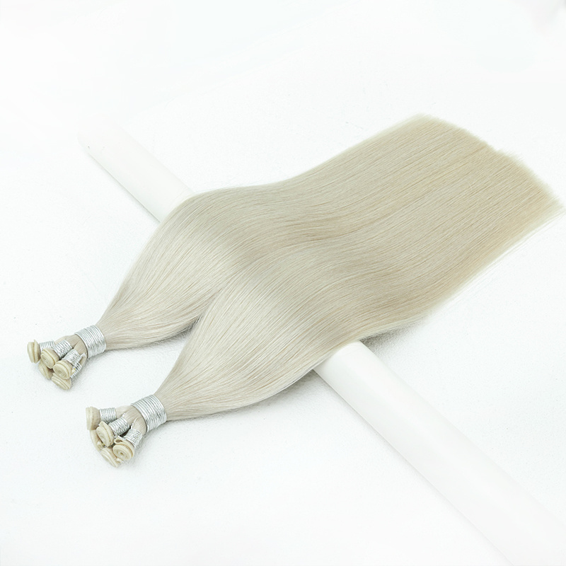 New Trend Custom Pu Skin Weft Hand Tied Virgin Hair Vendor Super Thin Invisible Weft Genius Seamless Weft