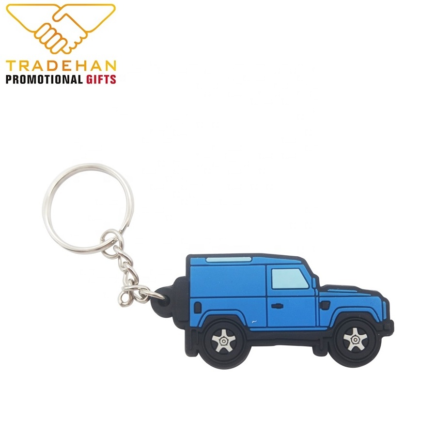 3d Key Chains Supplier Custom Luxury Design Shaped Soft Rubber PVC Keychains