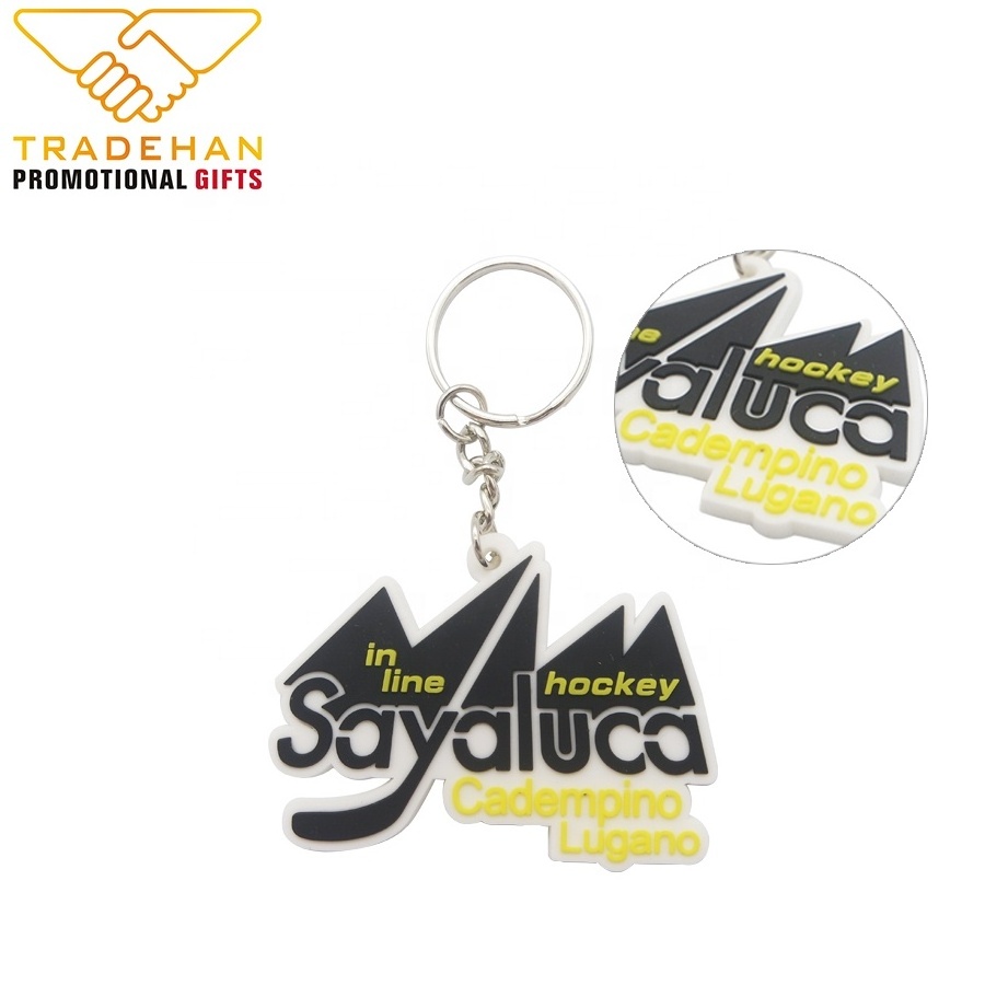 3d Key Chains Supplier Custom Luxury Design Shaped Soft Rubber PVC Keychains