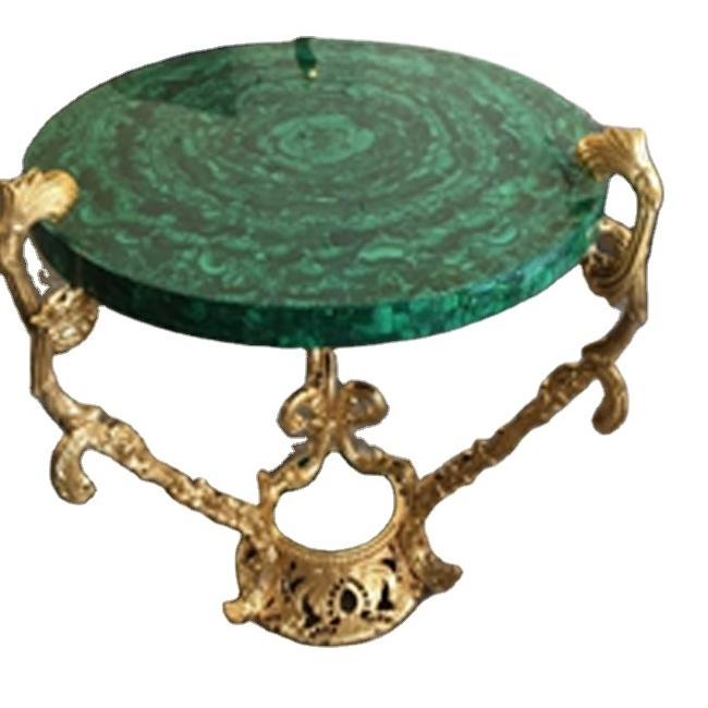 High Quality Malachite Gemstone Made Centre Table