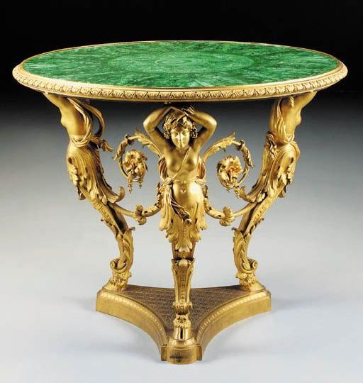 High Quality Malachite Gemstone Made Centre Table