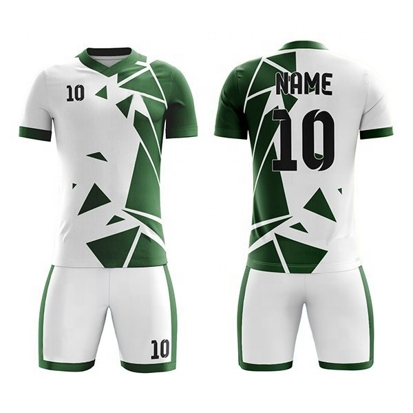 Wholesale customize Sport wear soccer uniform shirts tracksuit full sublimation set digital printing football jersey