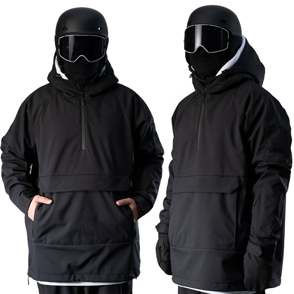 High Quality Snowboarding Hoodies Windproof Waterproof Quick Dry Custom Jacket Ski Snow Wear With Hoodie