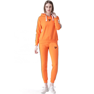 Wholesale Custom Print Logo Plain Blank Women Men Jogging Track Sweat Suits Sportswear Tracksuits Sweat suit For Women