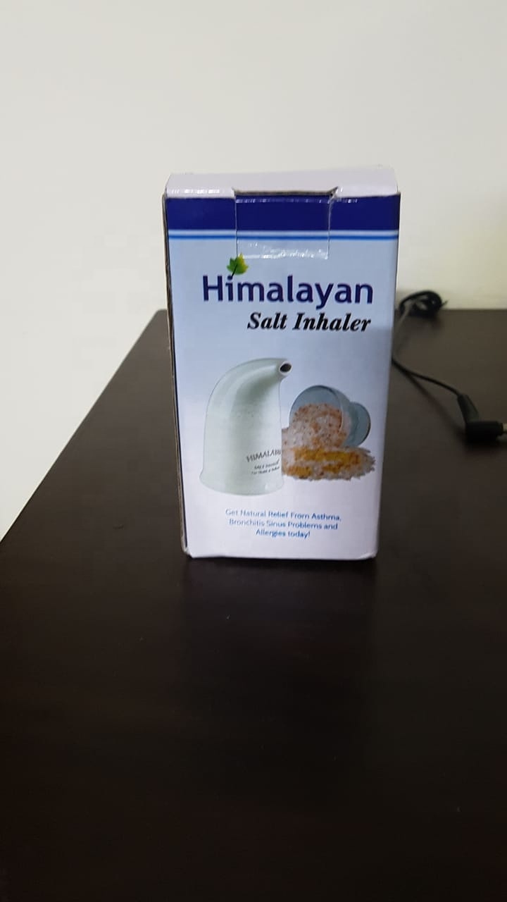 Himalayan Salt Pipe Inhaler best for astema patient for take easy Breath with Himalayan Salt Granules